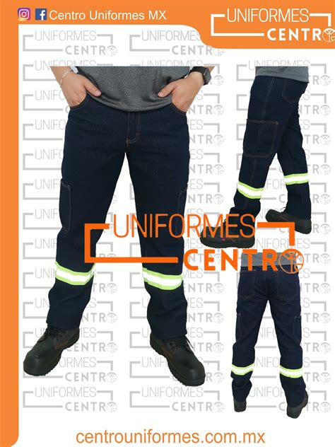 PANTALÓN CARGO DE MEZCLILLA Uniformes Industriales