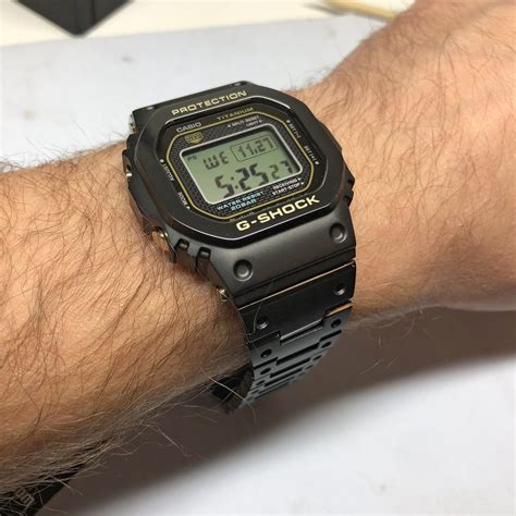 Oryginalny Zegarek Casio G Shock GMW B5000TB 1ER LIMITOWANY Tytan 4