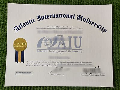 Is It Difficult To Make Atlantic International University Fake Certificate