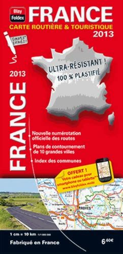 France 1 1 000 000 100 plastifié de Blay Foldex Livre Decitre