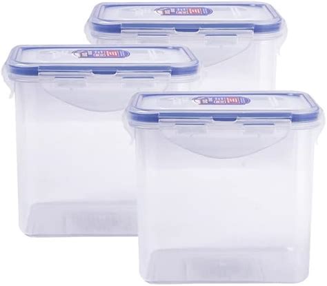 Lock Lock Classic Plastic Airtight Food Storage Container With Leak