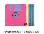 Image Of Floppy Disk Old Fashioned Medium For Data Storage Freebie