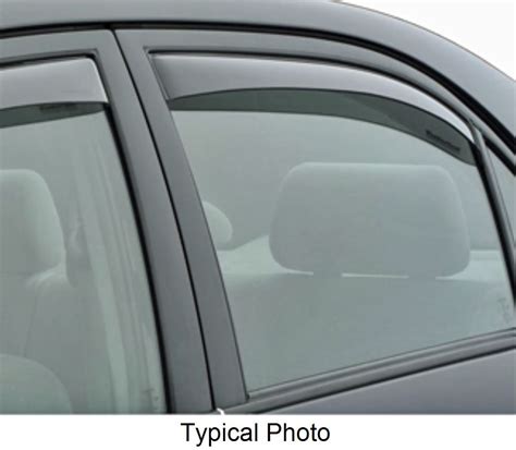 2021 Honda Pilot WeatherTech Side Window Rain Guards With Dark Tinting