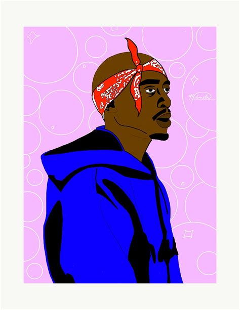 Tupac Back Mixed Media By Mula Rula Fine Art America