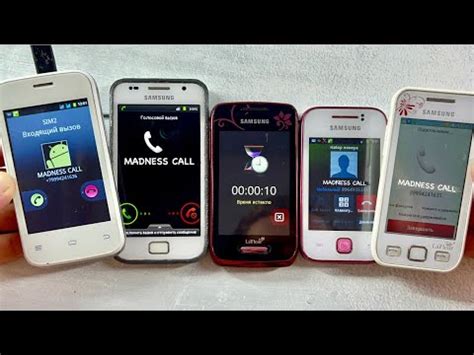 Five Old Phones INCOMING OUTGOING CALL Samsung Galaxy S Plus Wave Y