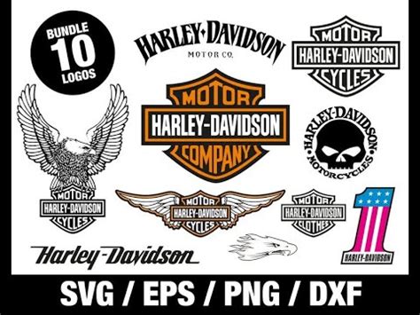 Harley Davidson Bundle Svg Logo Motorcycle Brand Logo Svg Harley