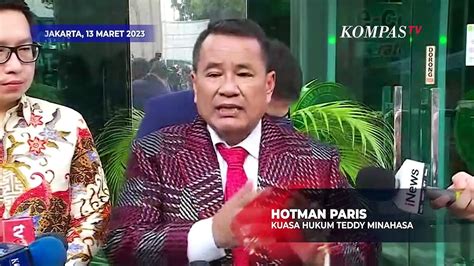 Pesan Hotman Paris Ke AKBP Dody Jangan Mimpi Lihat Kasus Sambo