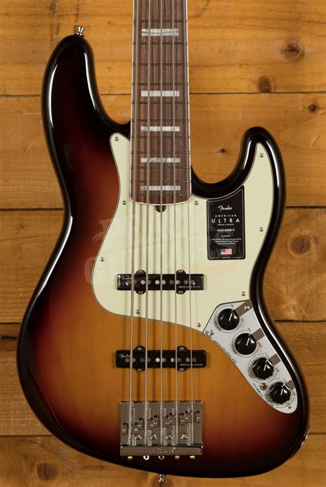 Fender American Ultra Jazz Bass V Rosewood Ultraburst