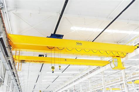 Double Girder Overhead Crane With Electric Hoist Sinokocrane