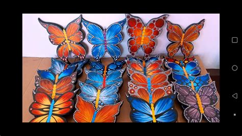 Mariposas De Madera Diferentes Dise Os Pinta Y Crea Ideas De Como