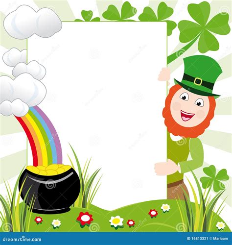 St Patricks Day Frame Stock Illustration Illustration Of Copy 16813321