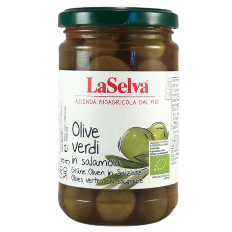 La Selva Olive Verdi Con Nocciolo In Salamoia Foodu