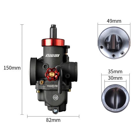 Snapklik NIBBI Carburetor PE30 Fit 250cc 300cc Motorcycle Engine