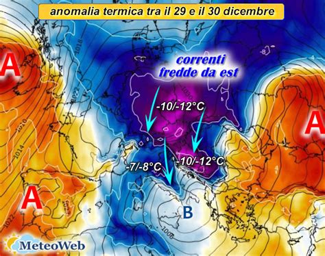 Previsioni Meteo Fine Anno All Insegna Dell Instabilit Possibili