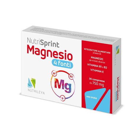 NutriSprint Magnesio 4 Fonti Nutrileya