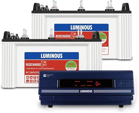 Luminous Inverter Battery Combo Optimus 2300 Pure Sine Wave 2000VA