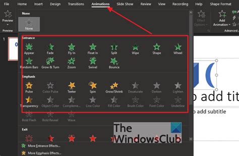 So Gruppieren Und Animieren Sie Objekte In Microsoft Powerpoint