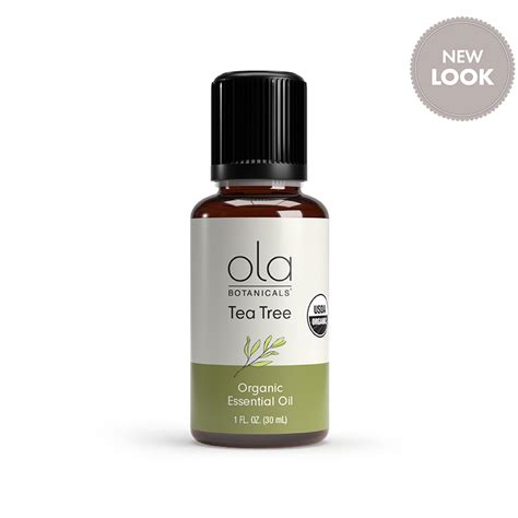 Organic Tea Tree Essential Oil Oz Bottle