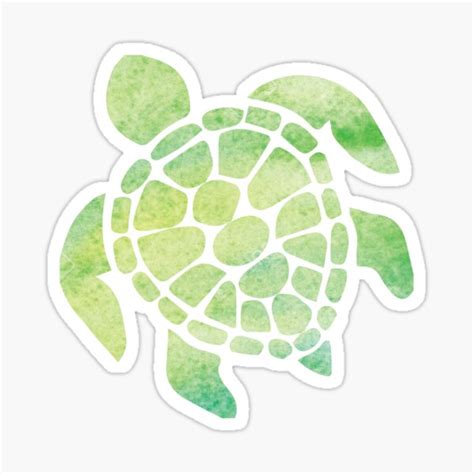 Cute Turtle Stickers | Redbubble