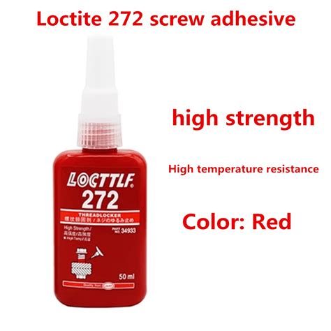 272 Threadlocker Adhesive Loctite 272 Glue High Strength Medium