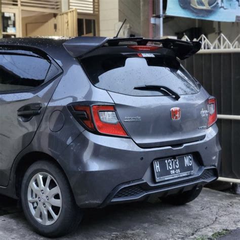 Jual Spoiler Brio RS 2018 UP 2023 Urbanite Rear Spoiler Putih