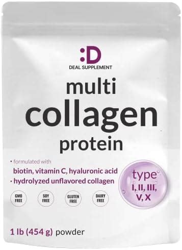 Amazon Multi Collagen Protein Powder Oz Type I Ii Iii V X