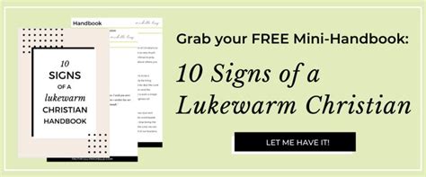 Signs Of A Lukewarm Christian What You Can Do Truthfully