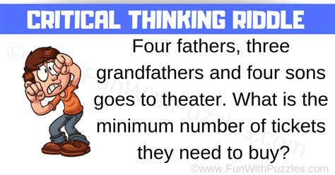 Critical Thinking Riddle With An Answer To Tickle Your Mind