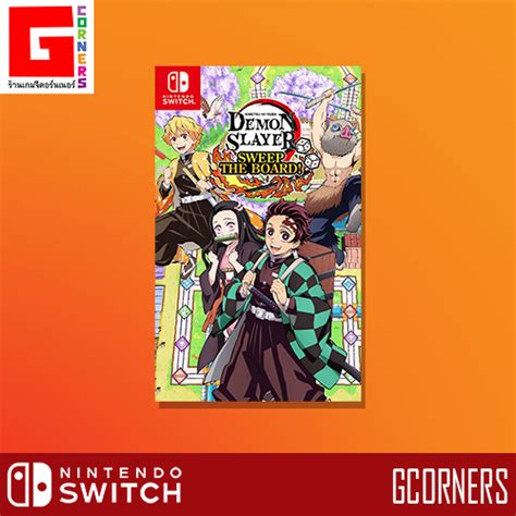 ์nintendo Switch เกม Demon Slayer Kimetsu No Yaiba Sweep The