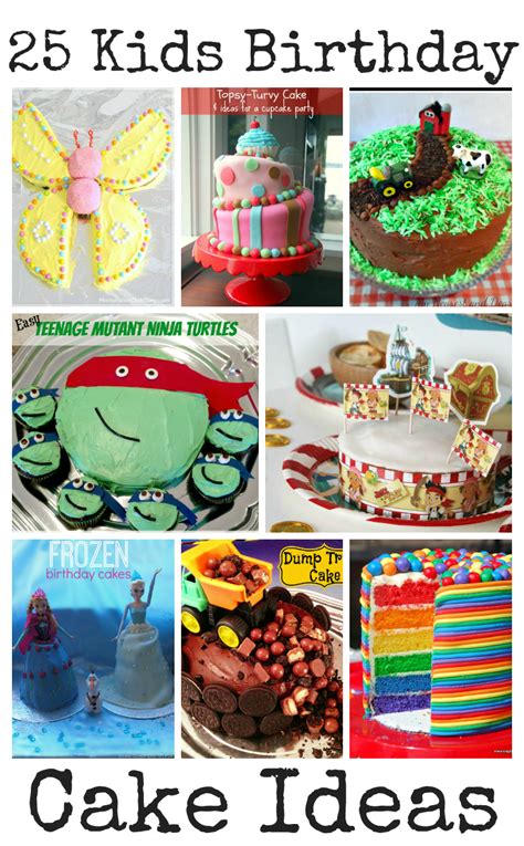 25 Awesome Kids Birthday Cake Ideas - In The Playroom