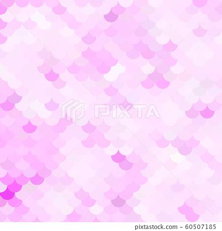 Pink Roof Tiles Pattern Creative Design Templates Stock Illustration