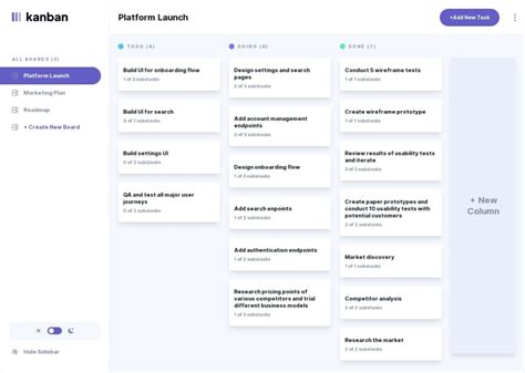 Frontend Mentor Kanban Task Management Web App Using Next Js