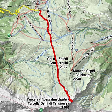 Forcella Denti Di Terrarossa Bergfex Skitour Tour S Dtirol