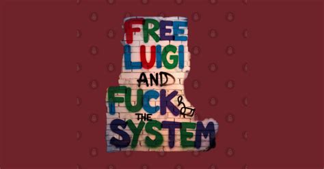 FREE LUIGI And FUCK The SYSTEM Wall Back Luigi T Shirt TeePublic