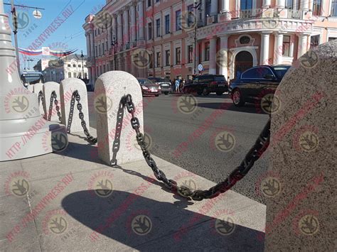 » Цепные декоративные ограждения