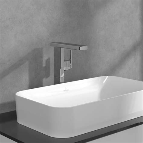 Villeroy Boch Mettlach Mitigeur De Lavabo Bec Haut Avec Aquasmart