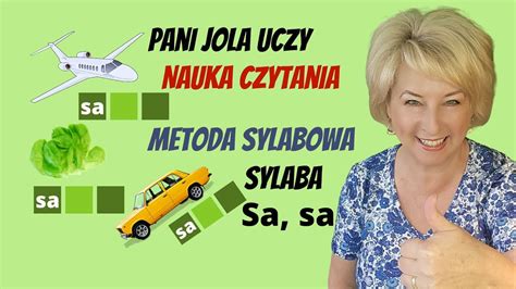 NAUKA CZYTANIA Metoda Sylabowa Sylaba Sa Sa Lekcja 6 Lub 20