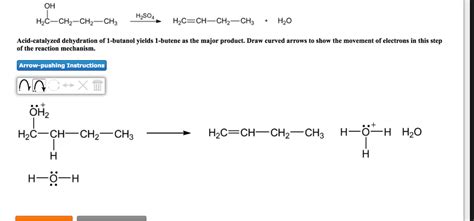 Solved Acid-catalyzed dehydration of 1-butanol yields | Chegg.com