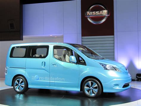 Nissan E Nv Concept Electric Minivan Nyc S Electric Taxi