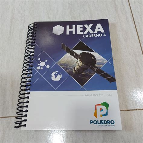 Apostilas Pré vestibular Poliedro 2020 Hexa volume 4 Shopee Brasil