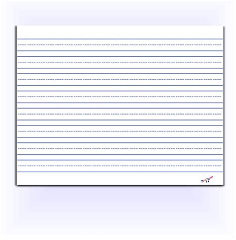 Lined Paper - Kindergarten, Preschool, Elementary, Homeschool, School ...