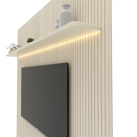 Estante Home Impressão Ripada para TV até 75 Polegadas Led 179 2cm