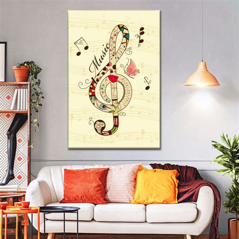 Music Symbol Wall Art | Digital Art