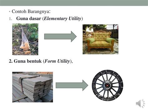 Contoh Nilai Guna Bentuk