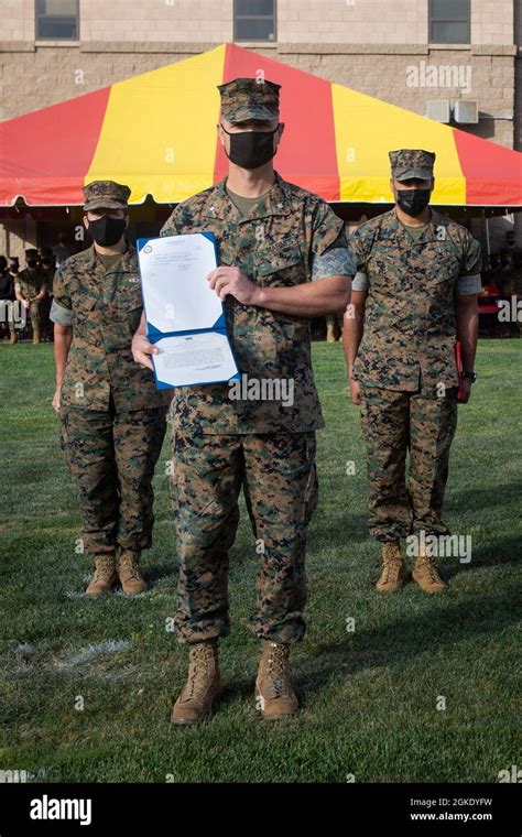 Us Marine Corps Lt Col Matthew Hager Commanding Officer Of 1st