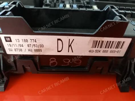 13180774 DK FUSE Holder Box Rel Gm Opel Zafira B Astra H Hella