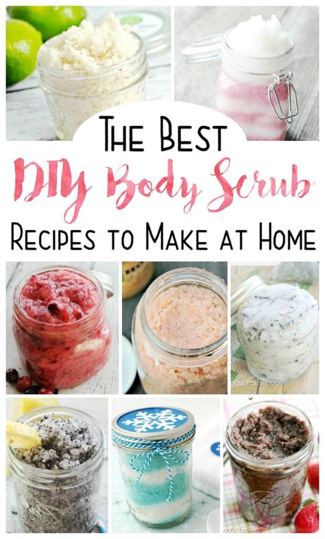 The Best Homemade Body Scrub Recipes To Make At Home Creative Green Living