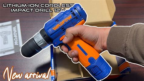 WADFOW Lithium Ion Cordless Drill 12v Unboxing Mughaltools YouTube