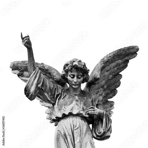 Winged Angel Statue A Symbol Of Beauty And Grace