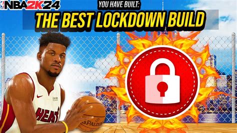 THE BEST SHOOTING LOCKDOWN BUILD IN NBA 2K24 BEST COMP LOCK BUILD FOR